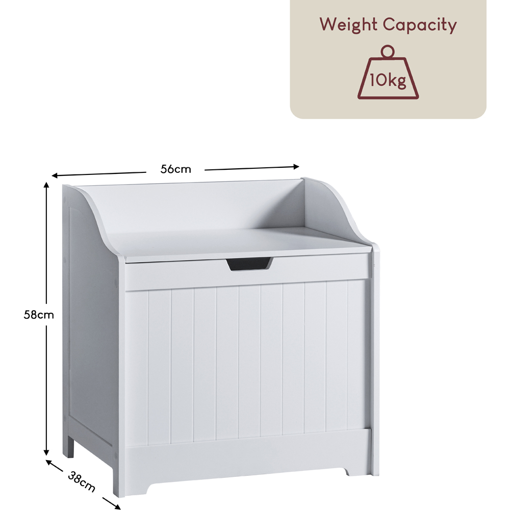 BATH VIDA Priano Laundry Chest Image 8