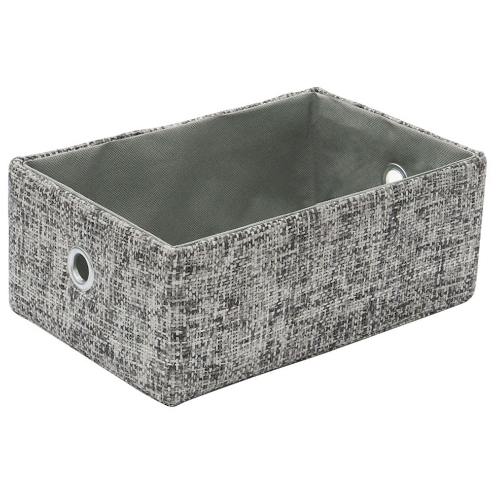 JVL Urban Rectangular Paper Storage Basket 3 Pack Image 5