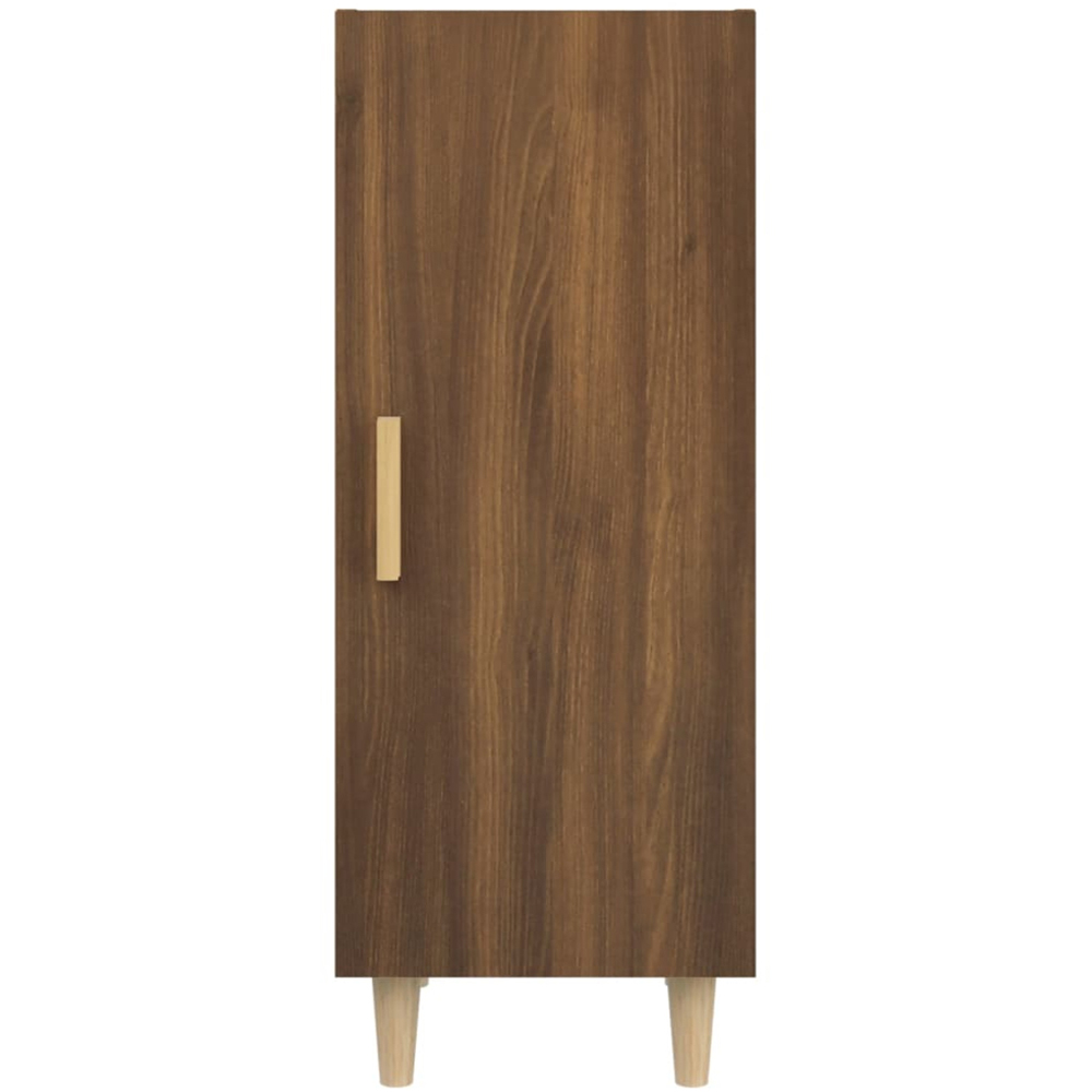 vidaXL Single Door Brown Sideboard Image 6