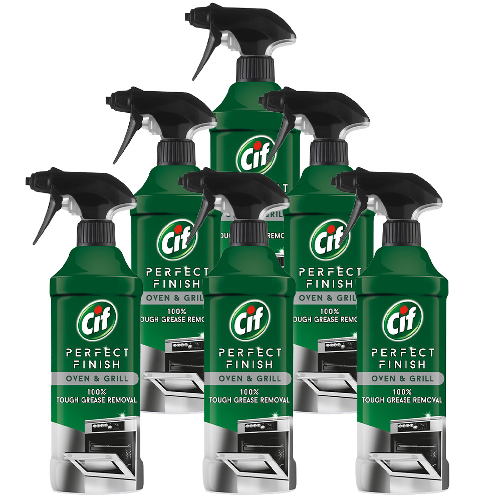 Cif Perfect Finish Oven and Grill Spray Case of 6 x 435ml Image 1