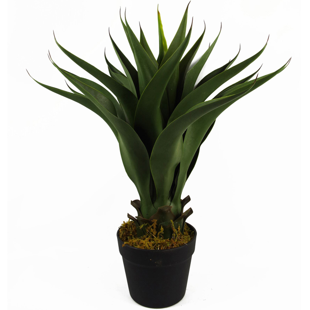 Leaf Artificial Yucca Plant Pot 55cm Image 1