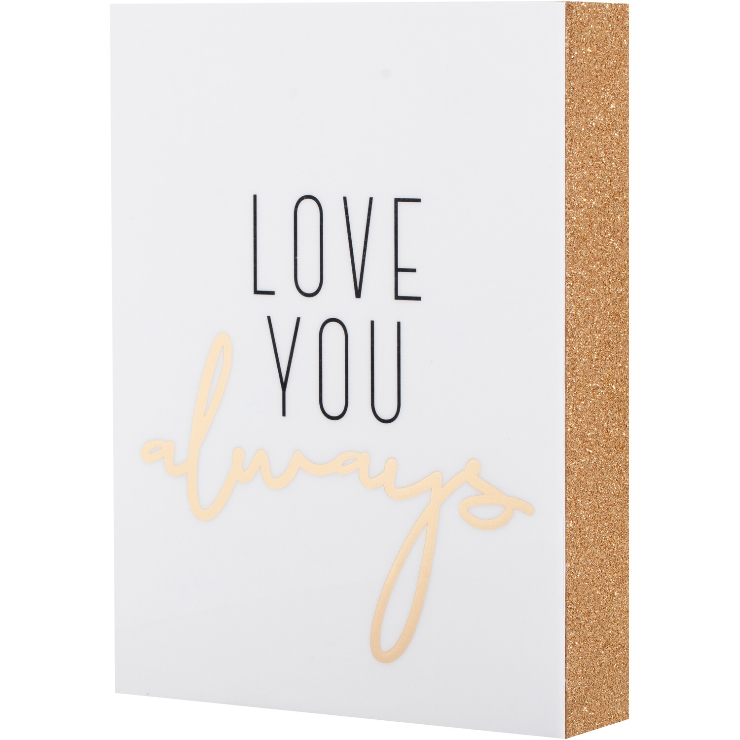 Forever Love Gold Metallic Box Art - White Image 6