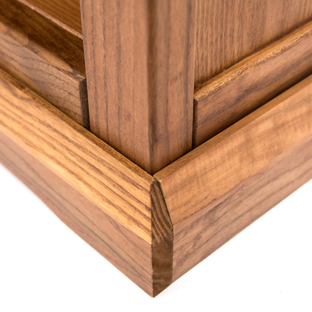 Salerno 5 Shelf Light Wood Bookcase Image 6