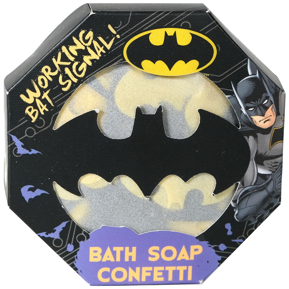 Batman Bat Signal Bath Soap Confetti Image 1