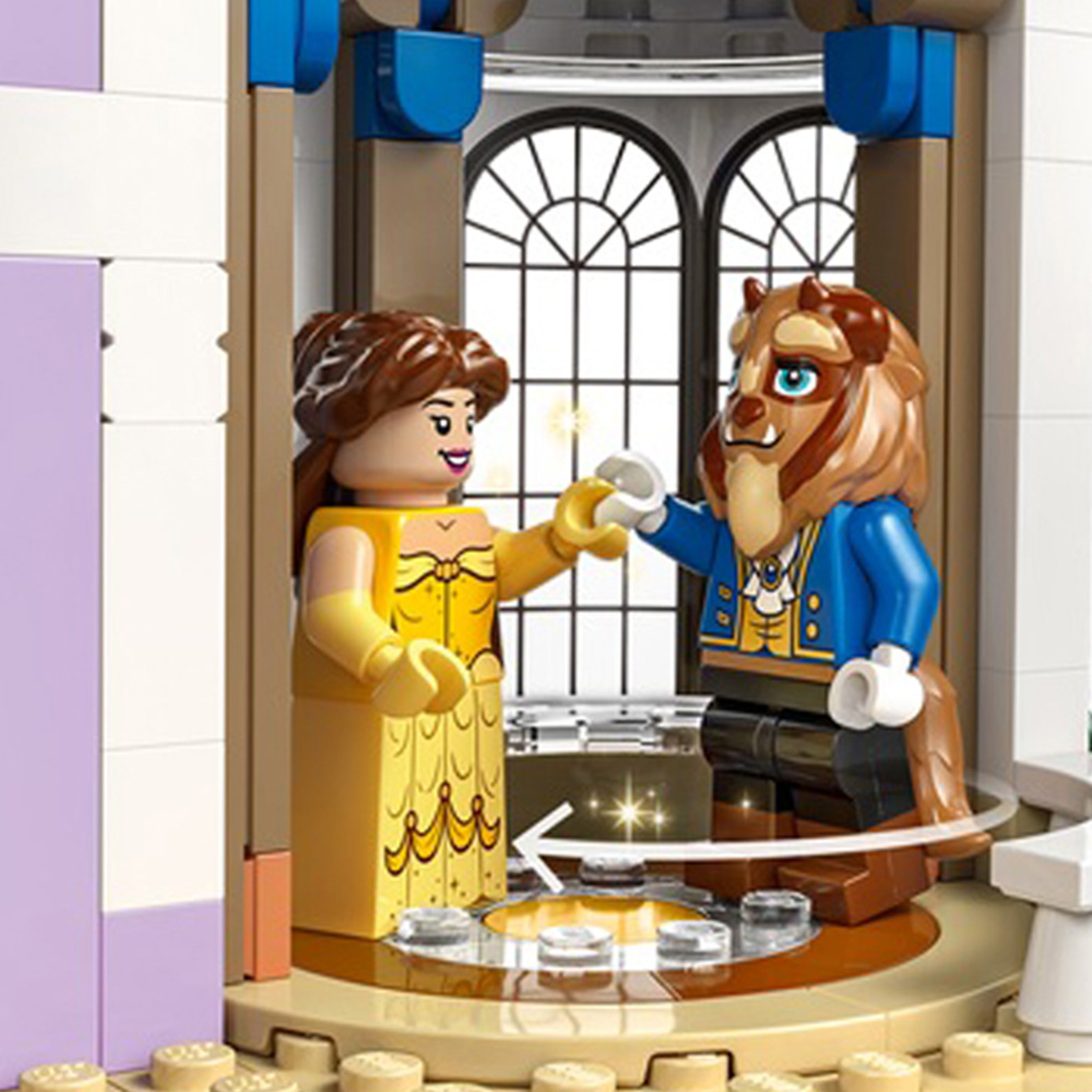 LEGO Disney 43263 Beauty And The Beast Castle Building Kit Image 3