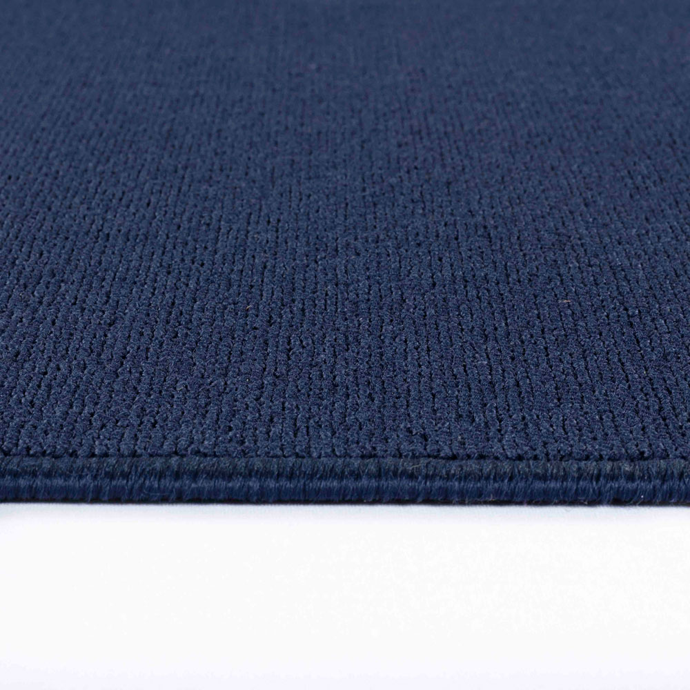 Desire Rugs Simple Navy Low Pile Felt Backing Tufted Rug 290 x 200cm Image 3