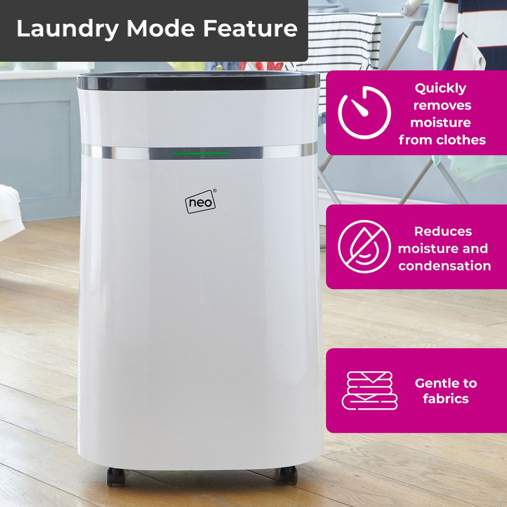 Neo White LED Digital Display Dehumidifier 25L Image 6