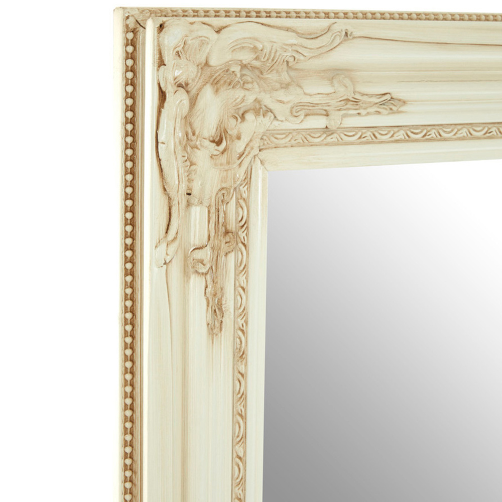 Premier Housewares Andrey Bone White Wall Mirror Image 3