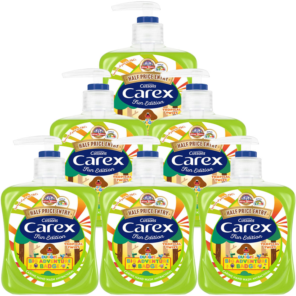 Carex Fun Editions Apple Fizzer Hand Wash Case of 6 x 250ml Image 1