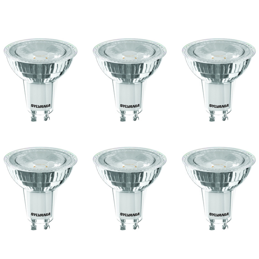 Sylvania RefLED Superia RT 6 Pack ES50 GU10 4.5W 345 Lumens Warm White ...