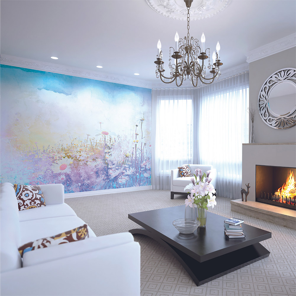 Origin Murals Oversized Feathers Multicolour Wall Mural Image 3