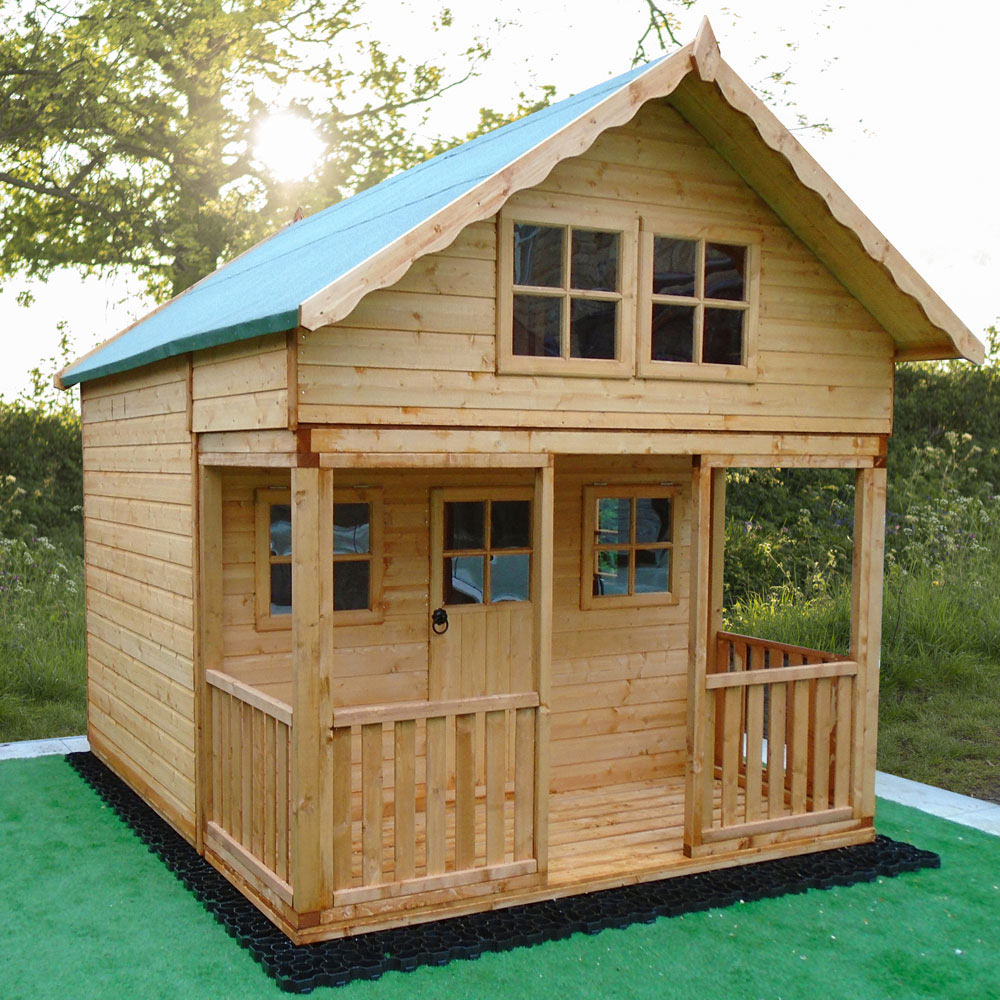 Shire Lodge Shiplap Playhouse 8 x 9ft Wilko