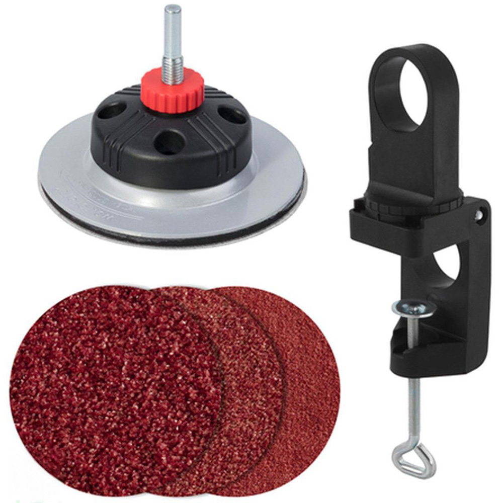 Wolfcraft R223893 14 Piece Stationary Sanding Set Image 1