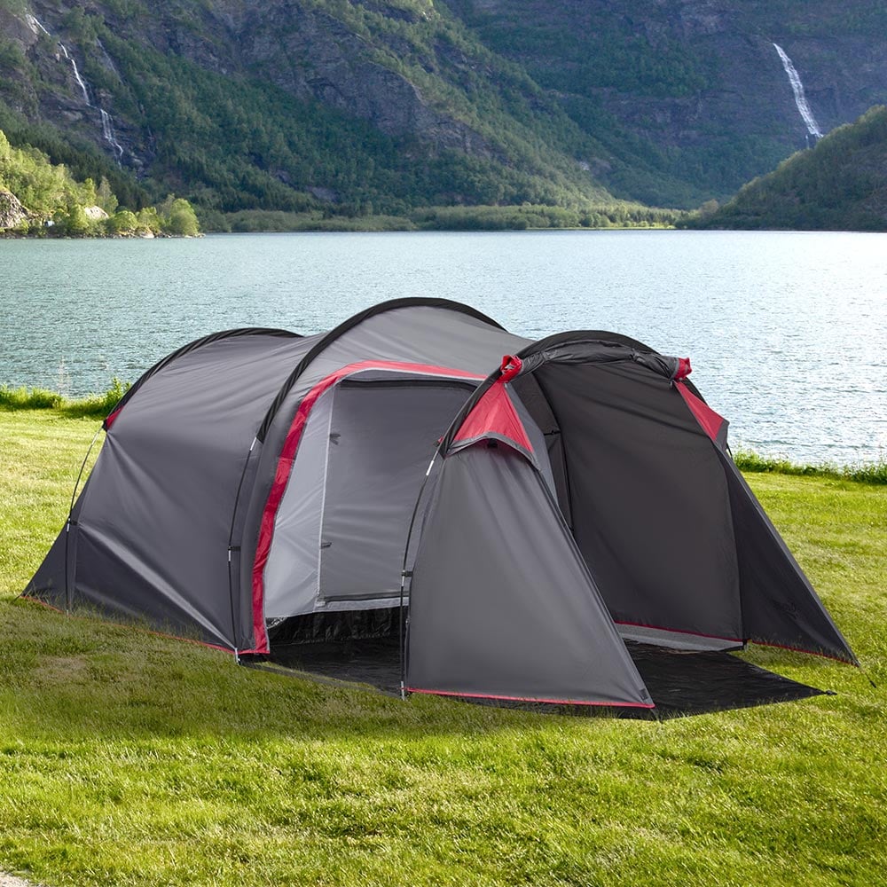 Outsunny 2-3 Man Tunnel Tents Image 2