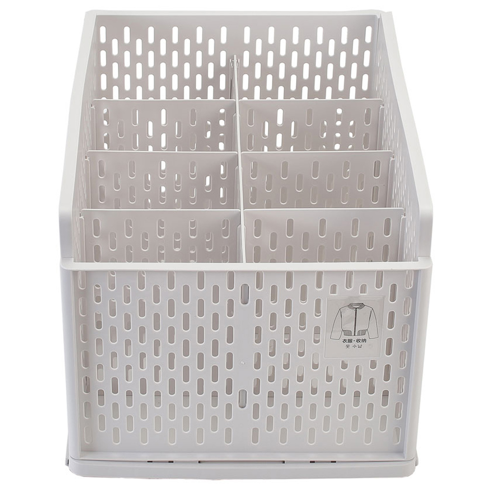 Living and Home Stackable Clothes Storage Basket Drawer Image 4