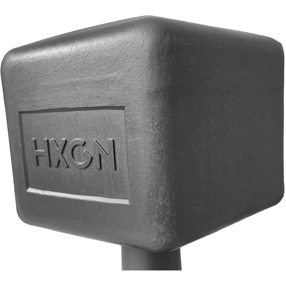 HXGN Black Hex Dumbbell 10kg 2 Pack Image 2