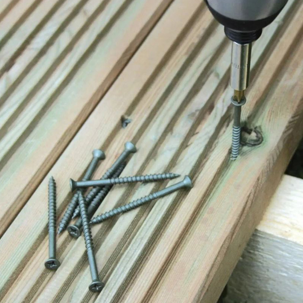 Power 14 x 20ft Timber Decking Kit With Handrails On 2 Sides Image 5