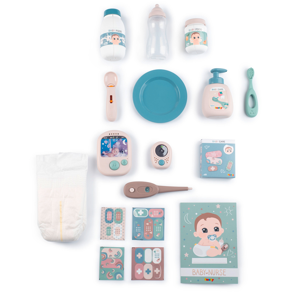 Smoby Baby Nurse Cocoon Doll Playroom Image 3