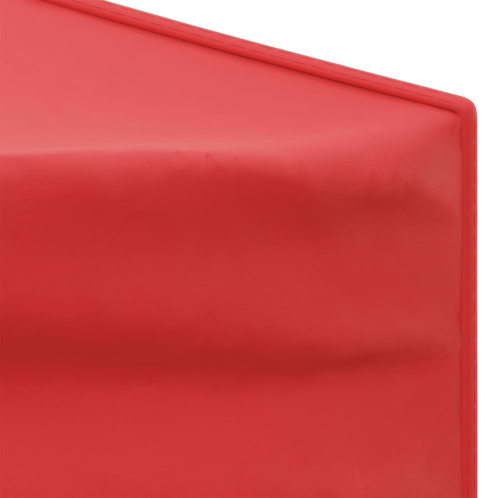 vidaXL 3 x 3m Red Foldable Party Tent Image 5