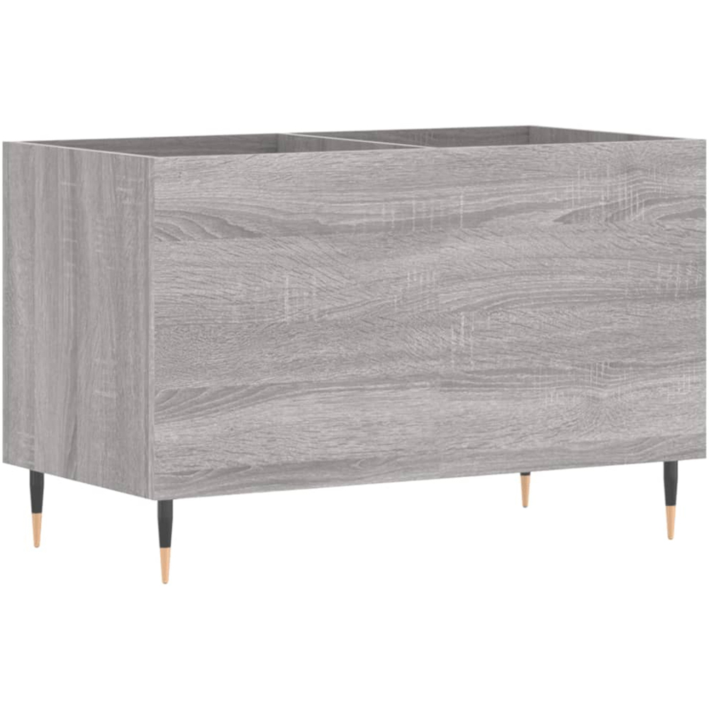 vidaXL Grey Sonoma Record Cabinet Image 2