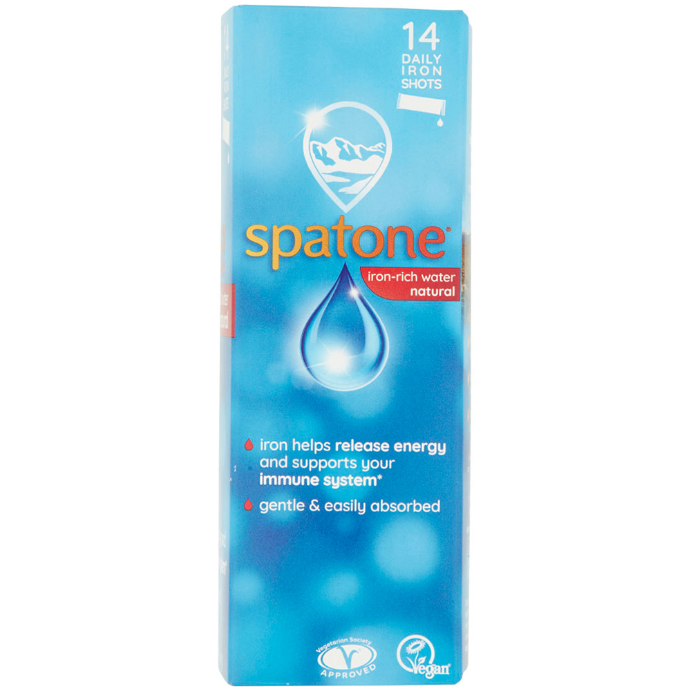 Spatone Natural Iron-Rich Water Sachet 20ml 14 Pack Image 2