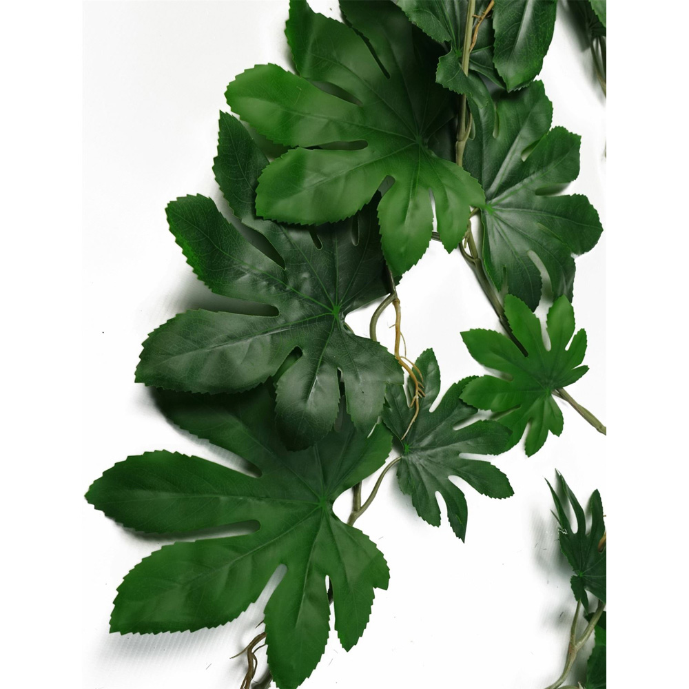 Leaf Trailing Aralia Hanging Artificial Plant 110cm Image 2