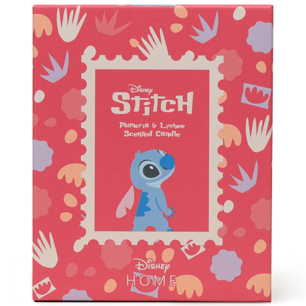 Disney Stitch Plumeria and Lychee Scented Candle 195g Image 2
