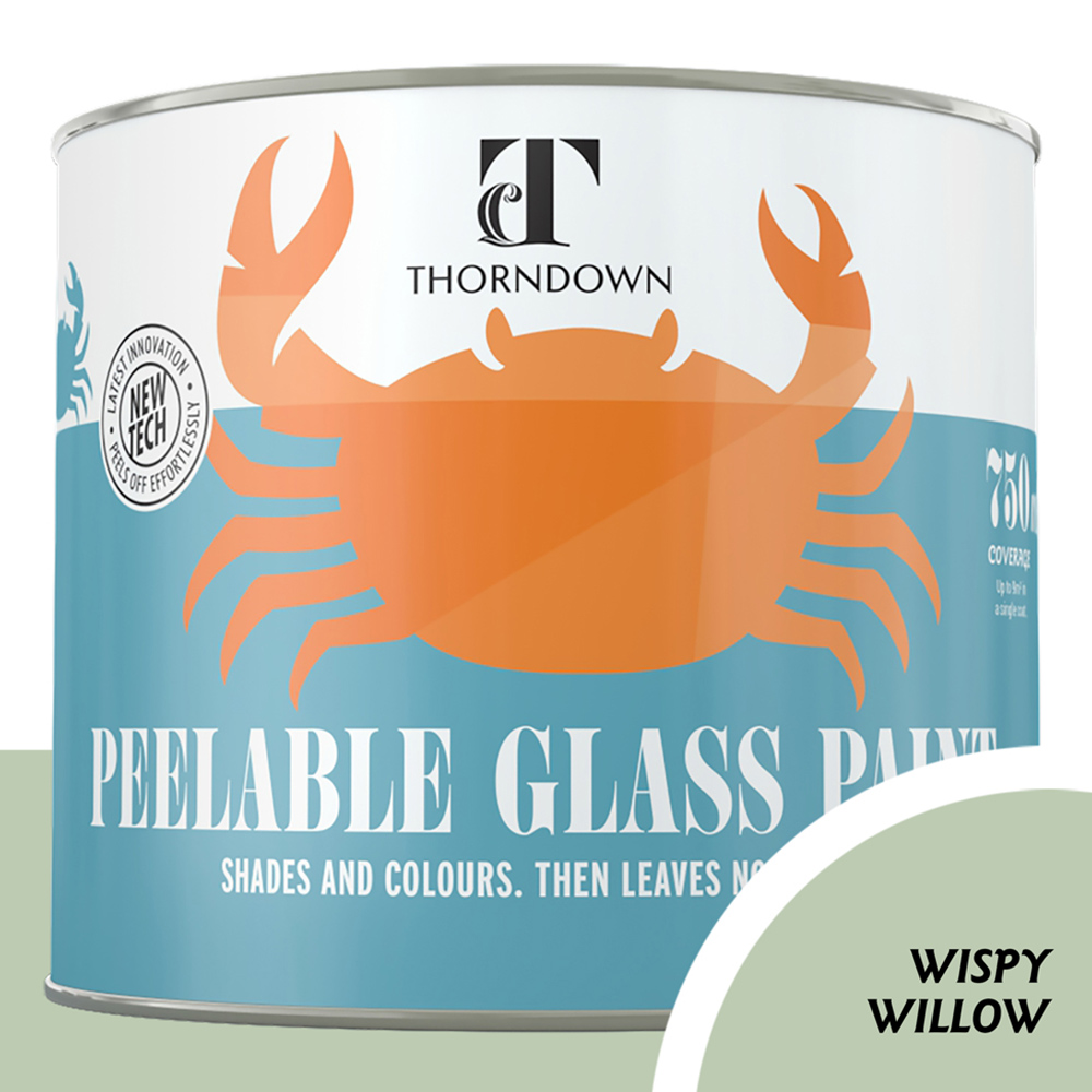 Thorndown Wispy Willow Peelable Glass Paint 750ml Image 3