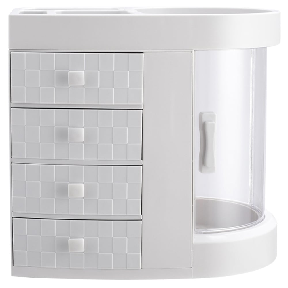 Living and Home 4 Drawer Acrylic Multipurpose Desktop Makeup Storage Organiser Image 4
