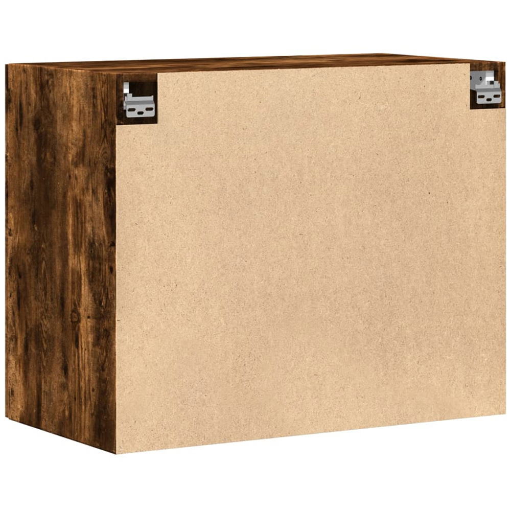 vidaXL 2 Door Smoked Oak Wall Cabinet Image 6