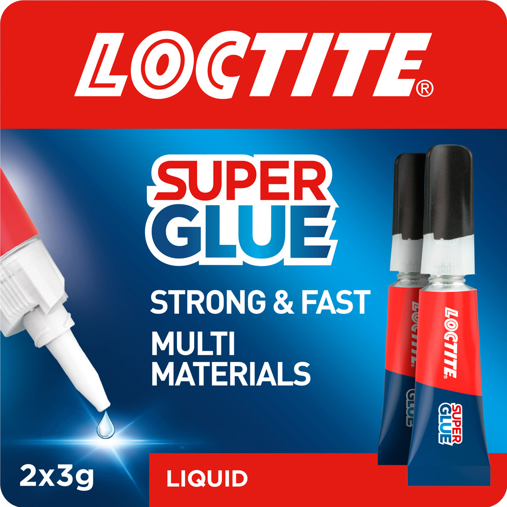 Loctite 2 Pack Original Duo Super Glue 3g Image 1