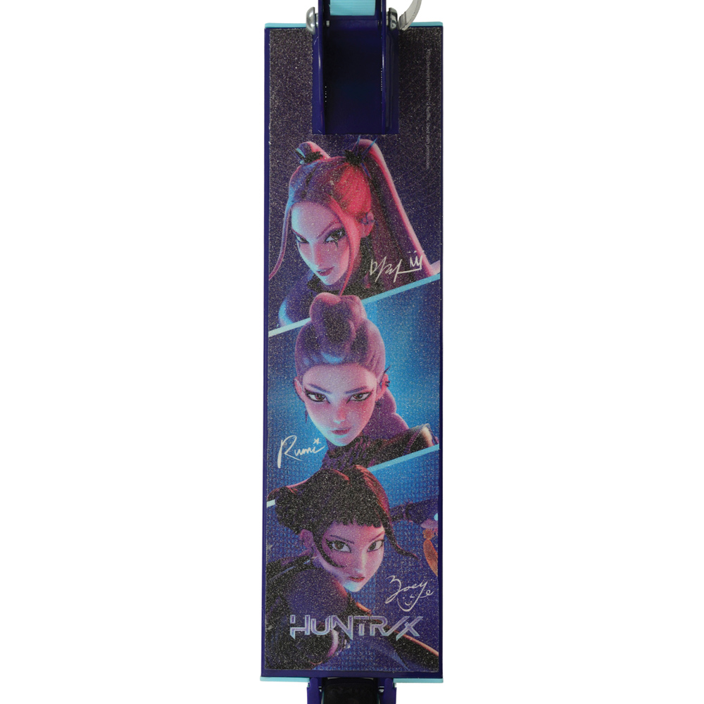 K-Pop Demon Hunters Takedown Kids Foldable Inline Scooter with Light Up Wheels Image 4