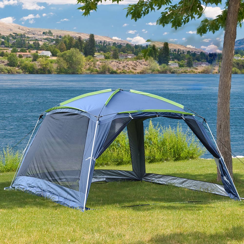 Outsunny 5-8 Pop Up Camping Tent Image 2