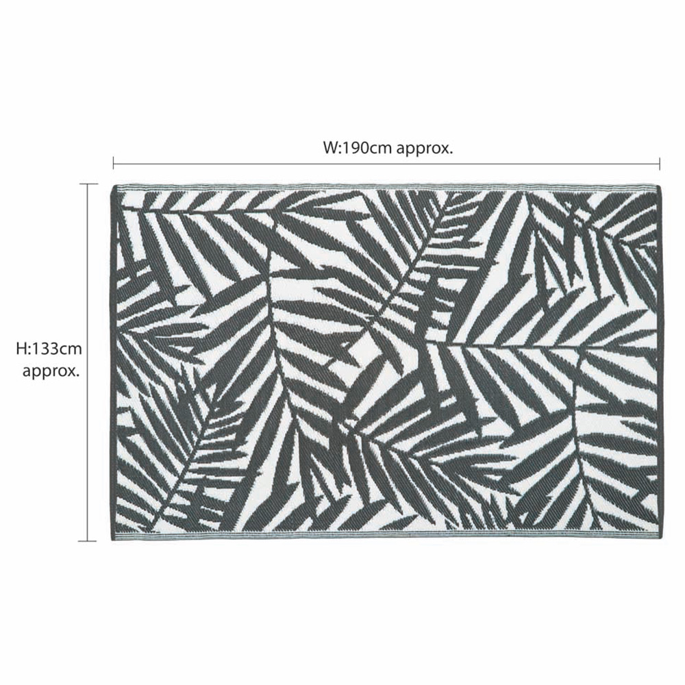 JVL Leaves Outdoor Rug 120 x 170cm Image 9