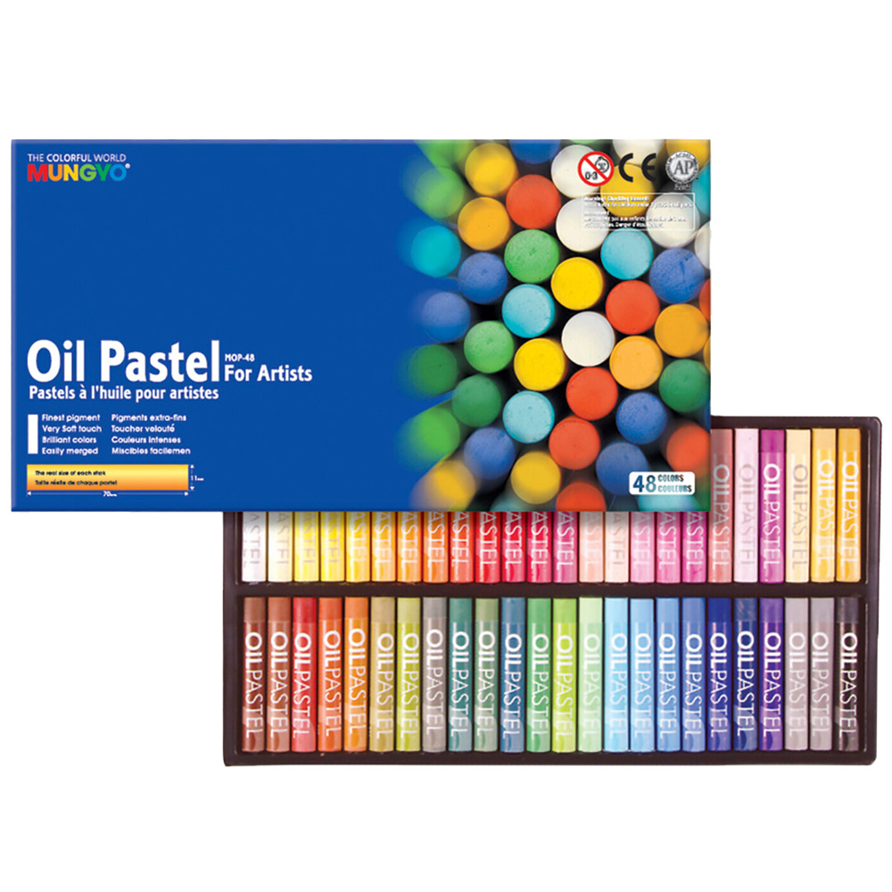 MUNGYO Artists Oil Pastel 48 Pack Image 1