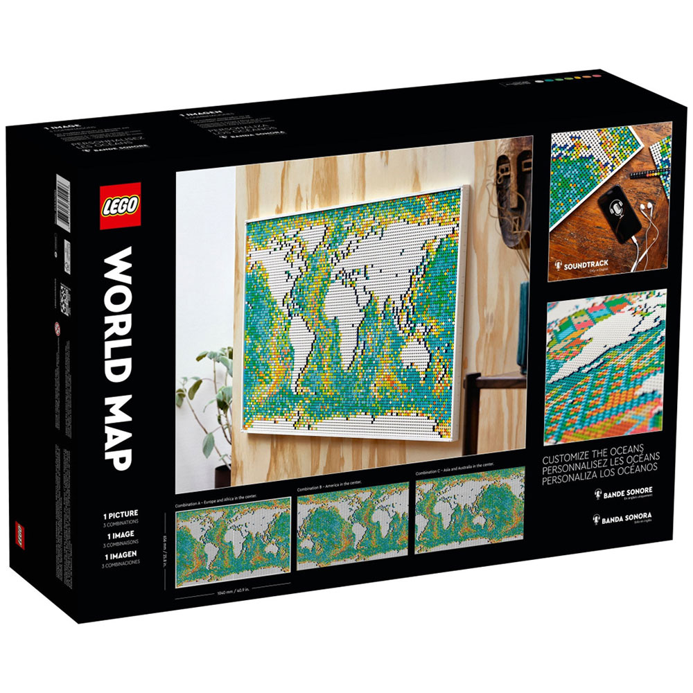 LEGO 31203 Art World Map Image 1