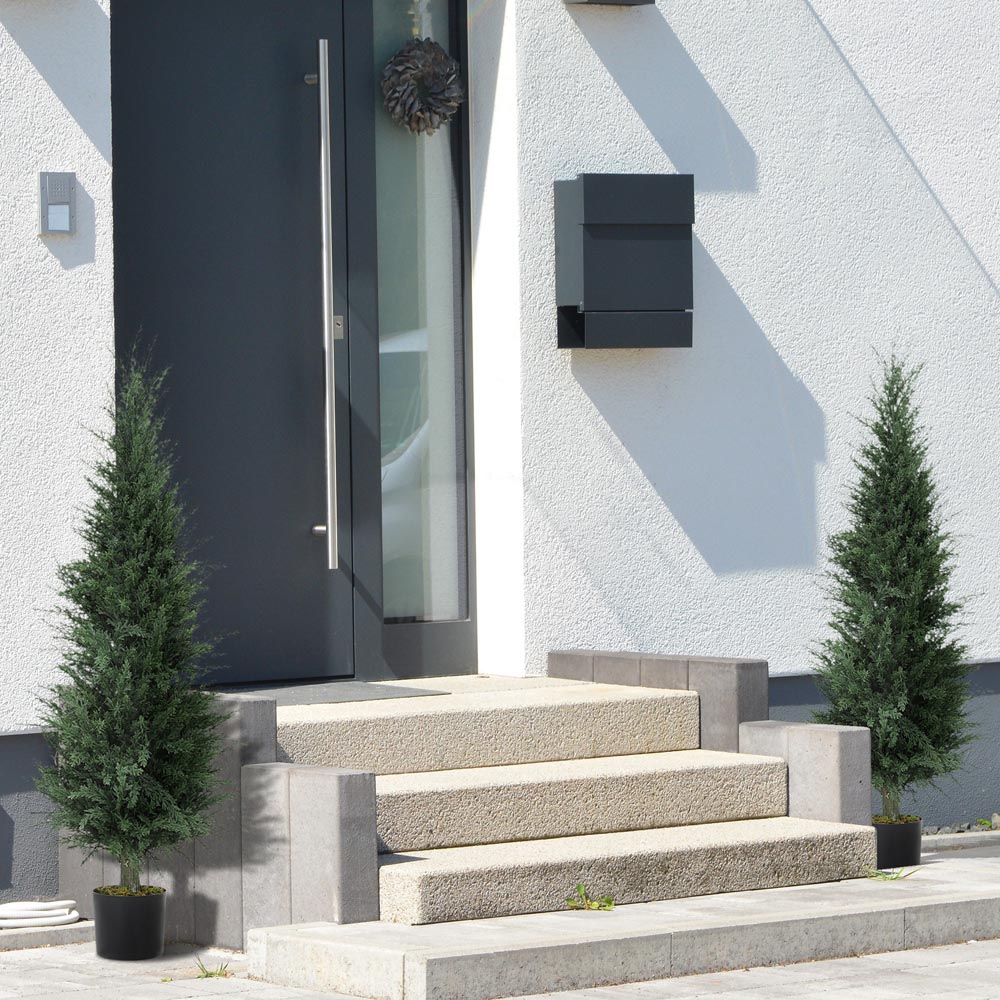 Portland Artificial Cypress Plant in Pot 120cm 2 Pack Image 3