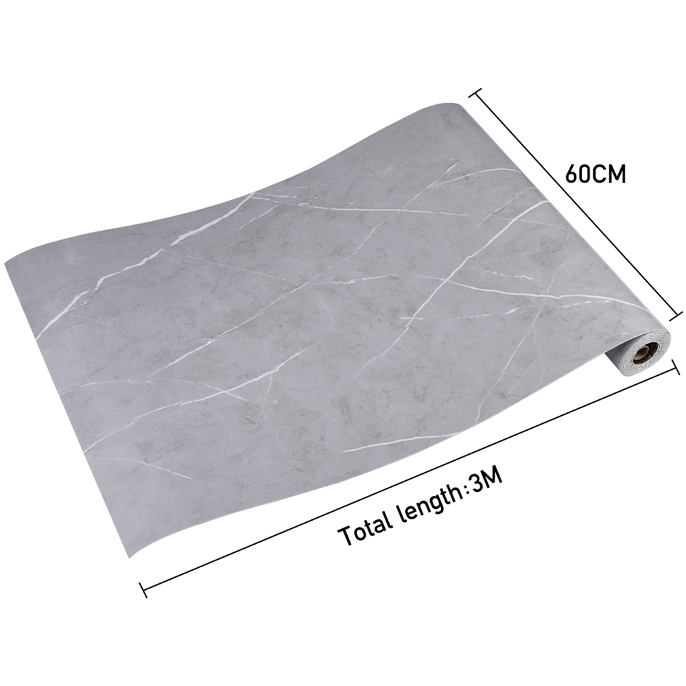Living and Home Marble Grey Contact Self-Adhesive Wallpaper Image 7