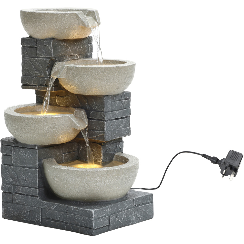 Charles Bentley Rhine Mains Powered Cascading Water Feature Image 4