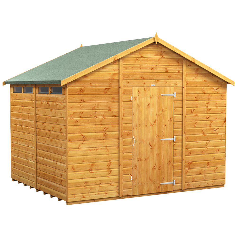 Power Sheds 8 x 10ft Apex Security Shed Image 1