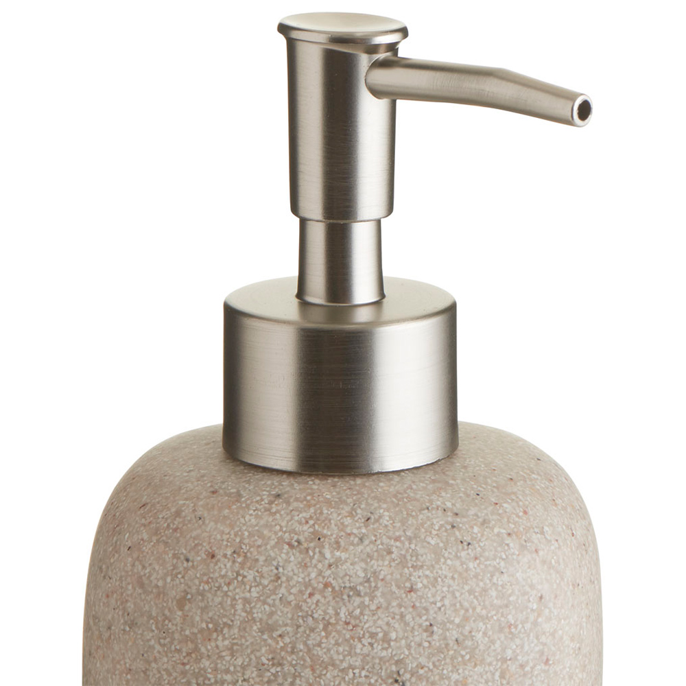 Wilko Sandstone Soap Dispenser Image 3