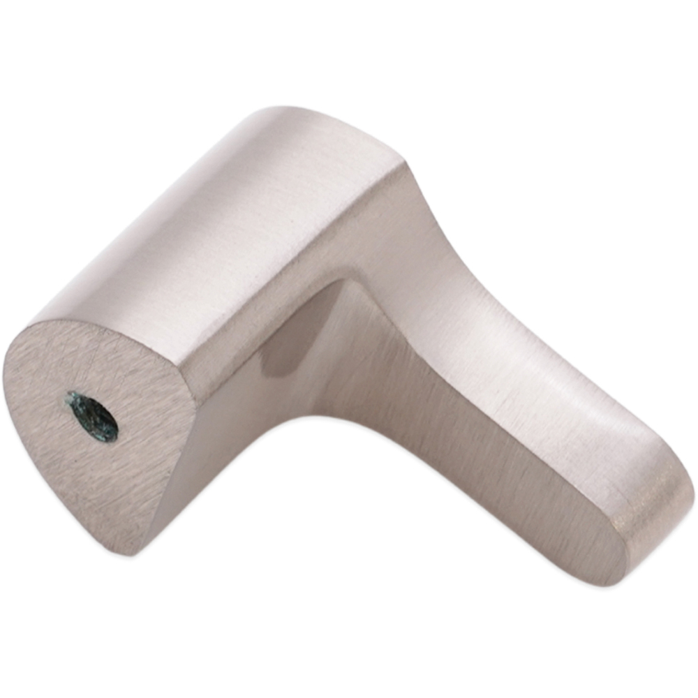Spira Brass Tulip Satin Nickel Drop Pull Handle Image 3
