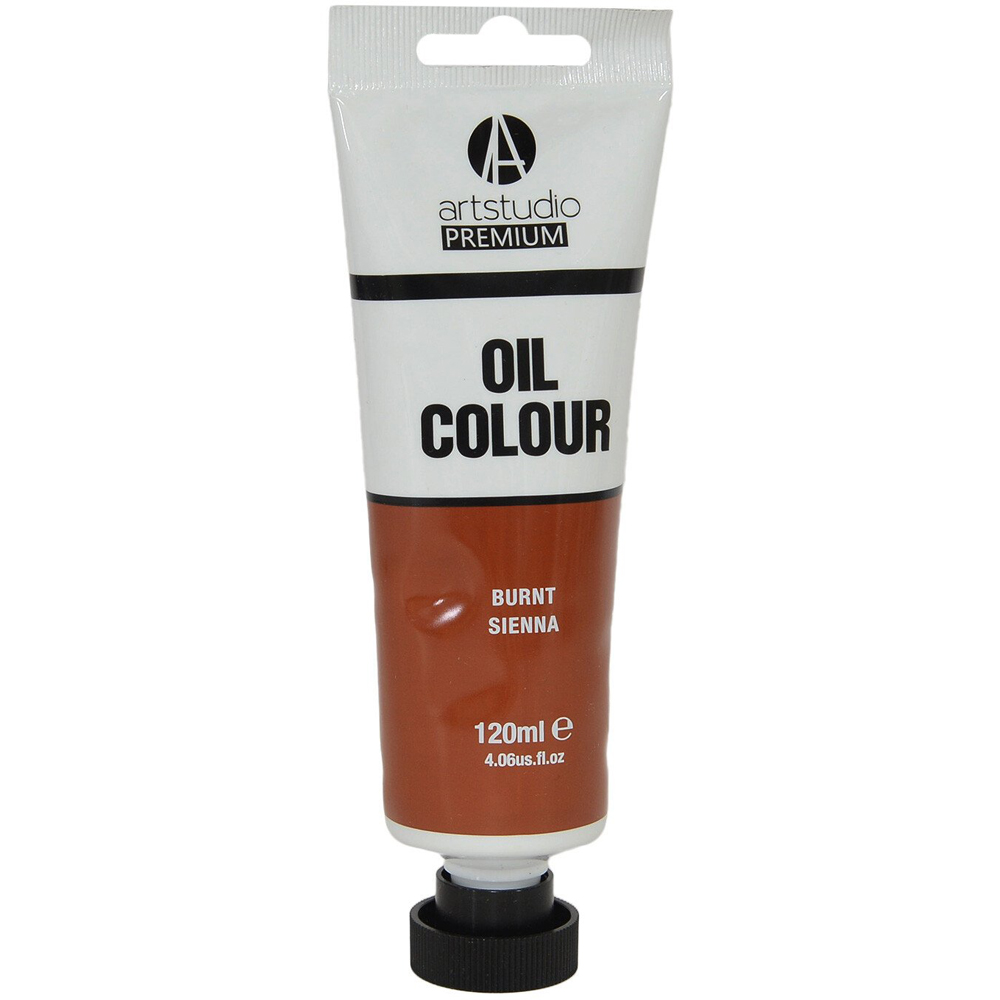 Art Studio Premium Oil Paint - Burnt Sienna Image