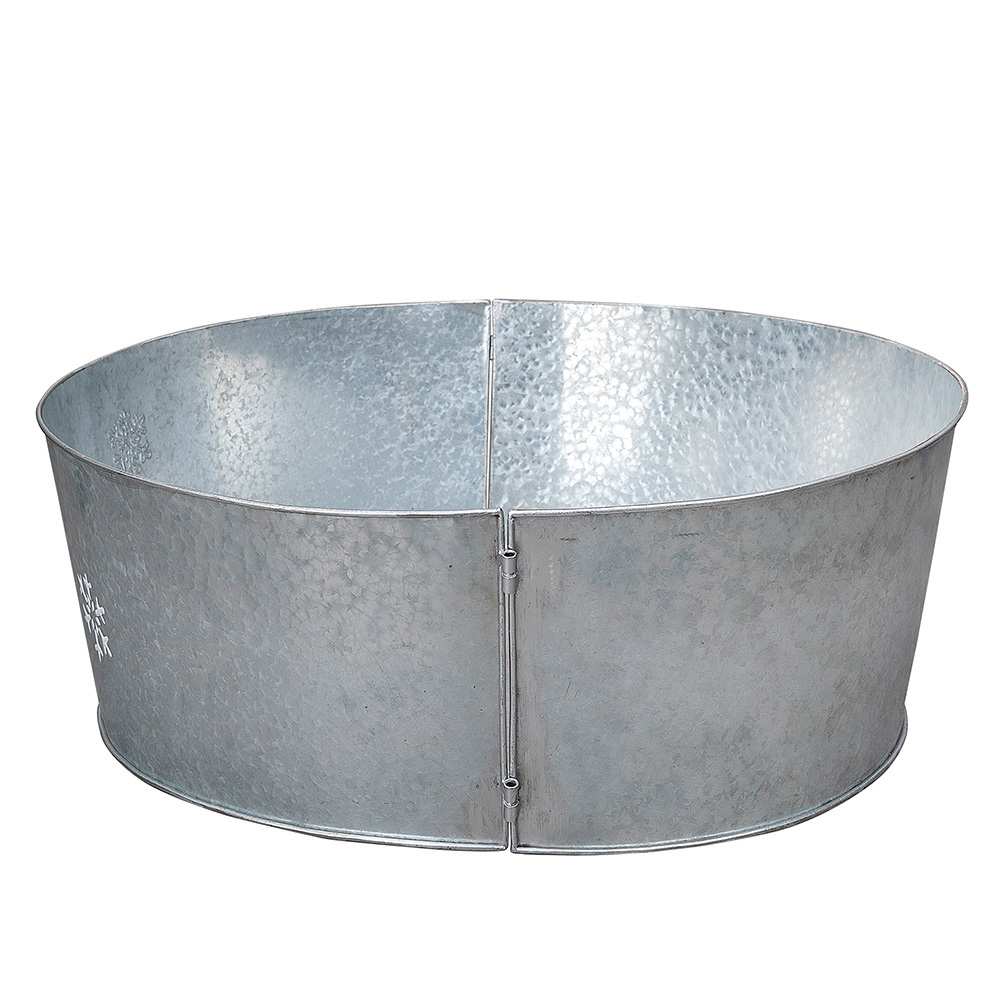 Wilko Frost Galvanised Tree Skirt Wilko