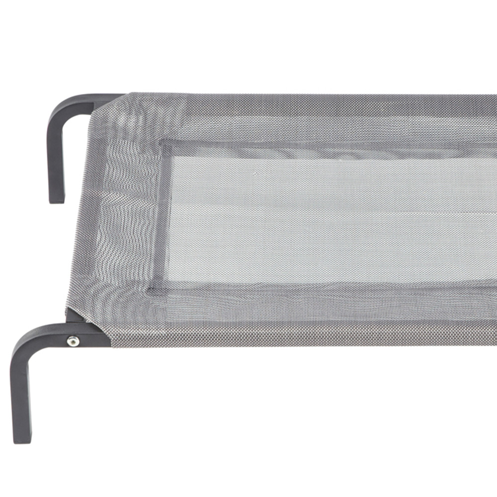 Bunty Large Grey Elevated Pet Basket Mat Image 5