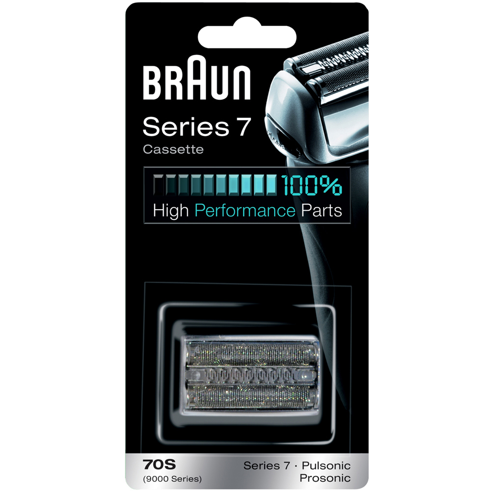 Braun 70S Shaver Replacement Head Silver Image 1