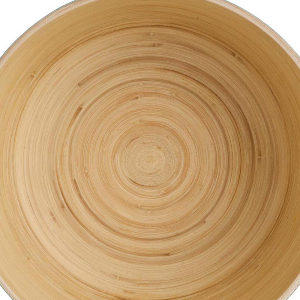 Wilko Eastern Spun Bamboo Serving Bowl Image 6