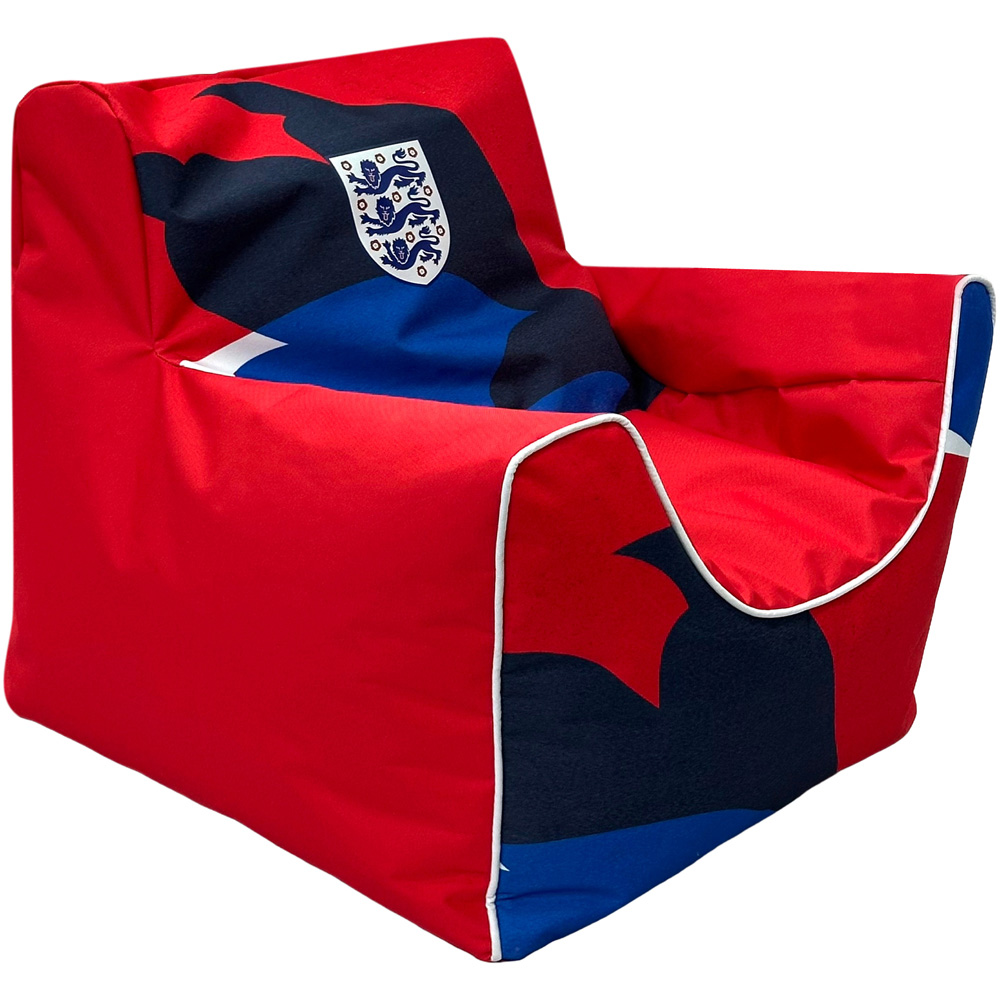 Kaikoo England FA Football Red Print Base Funzee Seat Image 3