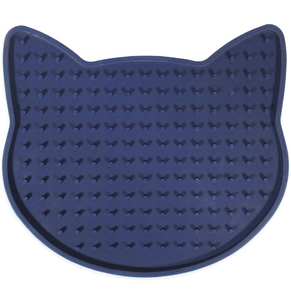 Single Rosewood Cat Silicone Feeder in Assorted Styles Image 1