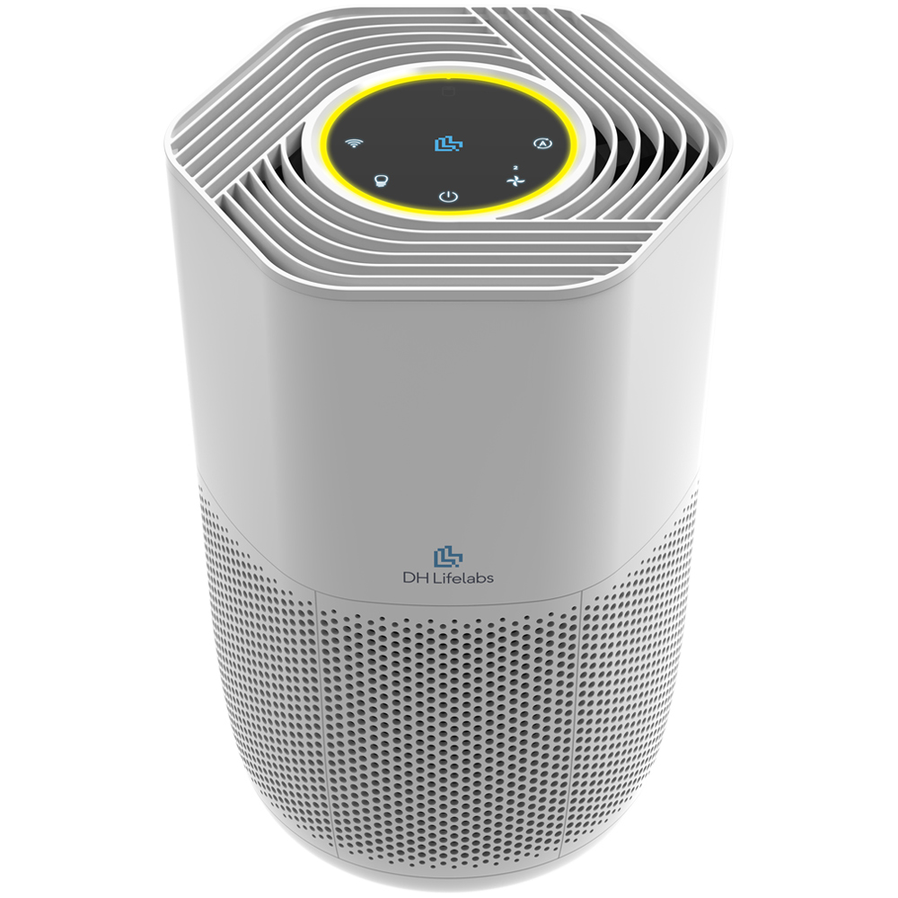 DH Lifelabs Sciaire Essential Air Purifier with HEPA Filter White Image 3